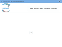 Tablet Screenshot of biddate.org